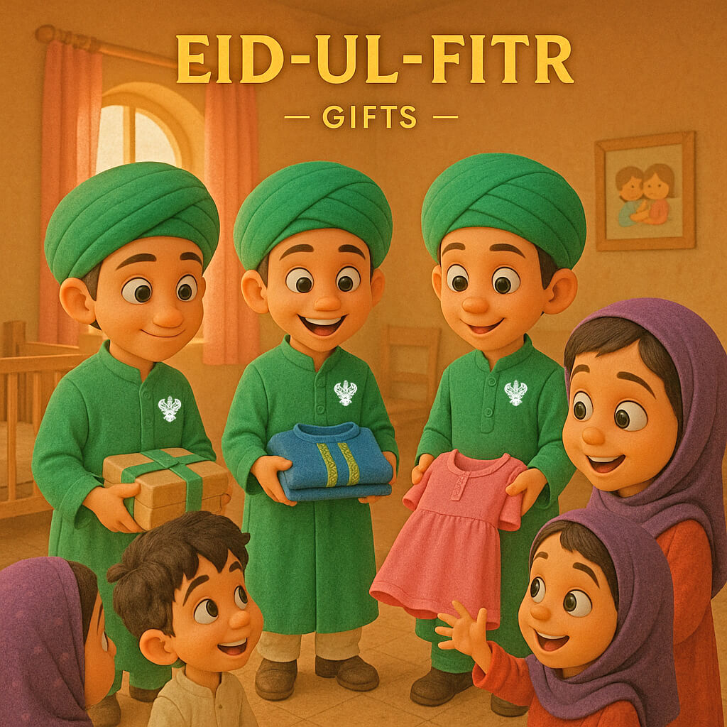 Lahore, Pakistan - Eid-ul-Fitr Celebration Day 2 - Participating in Our Month of Ramadan Appeal Program & Orphan Support Programs by Distributing Brand New Eid-ul-Fitr Clothes & Gifts to 150+ Beloved Orphans & Less Privileged Children