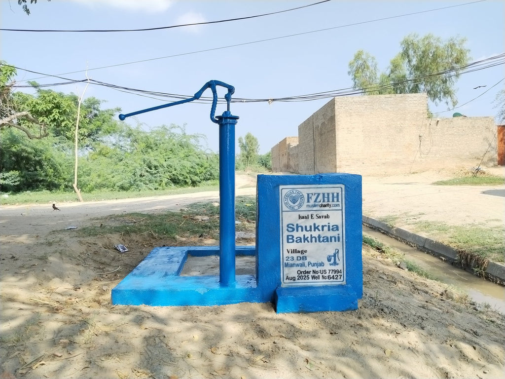Shukria Bakhtani - Order no. US 77994 - Well no. 6427