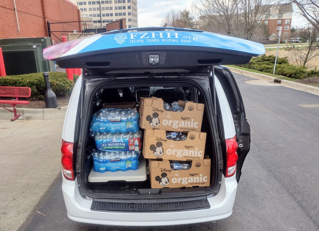 Honoring Holy Ahlul/Companions of Badr (AS) by Rescuing 1000 Drinking Water Bottles for Low Income Families & Homeless Community - CHI