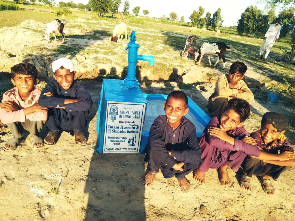 Punjab, Pakistan – Imam Hussein عليه السلام 72 Shuhadah e Karbala – FZHH Water Well# 763