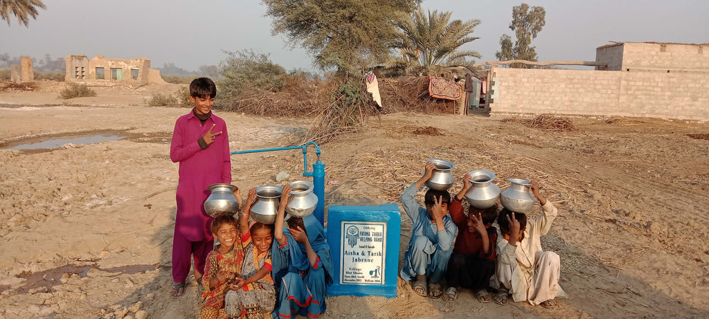 Sindh, Pakistan – Aisha & Tarik Jabrane – FZHH Water Well# 1016