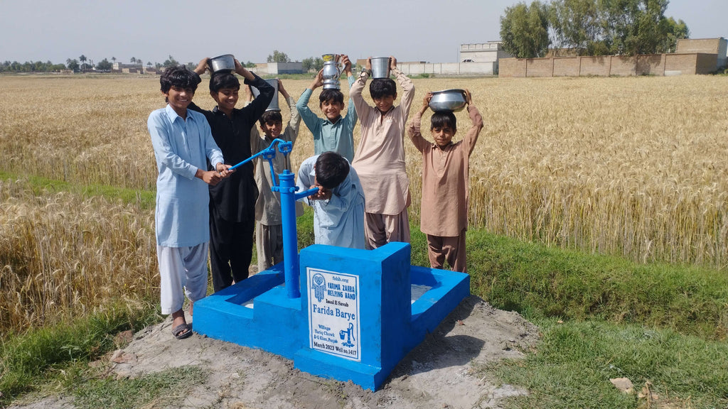 Punjab, Pakistan – Farida Barye – FZHH Water Well# 1417