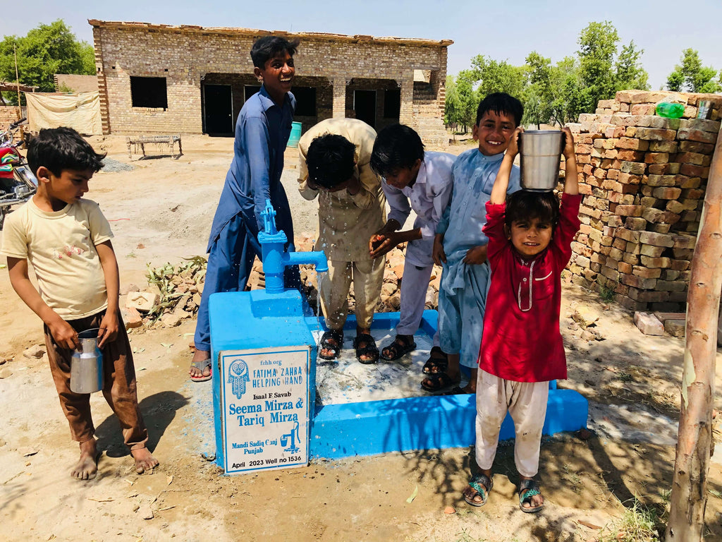 Punjab, Pakistan – Seema Mirza & Tariq Mirza – FZHH Water Well# 1536