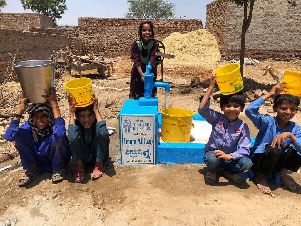 Punjab, Pakistan – Imam Ali (a.s) – FZHH Water Well# 1552