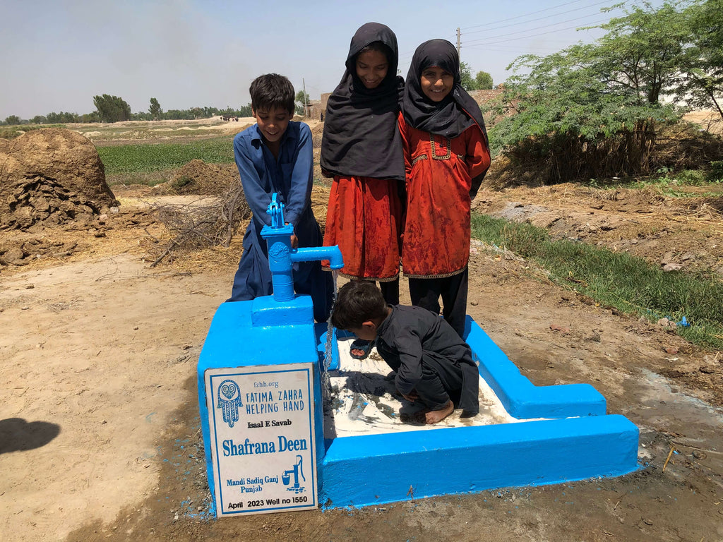 Punjab, Pakistan – Shafrana Deen – FZHH Water Well# 1550
