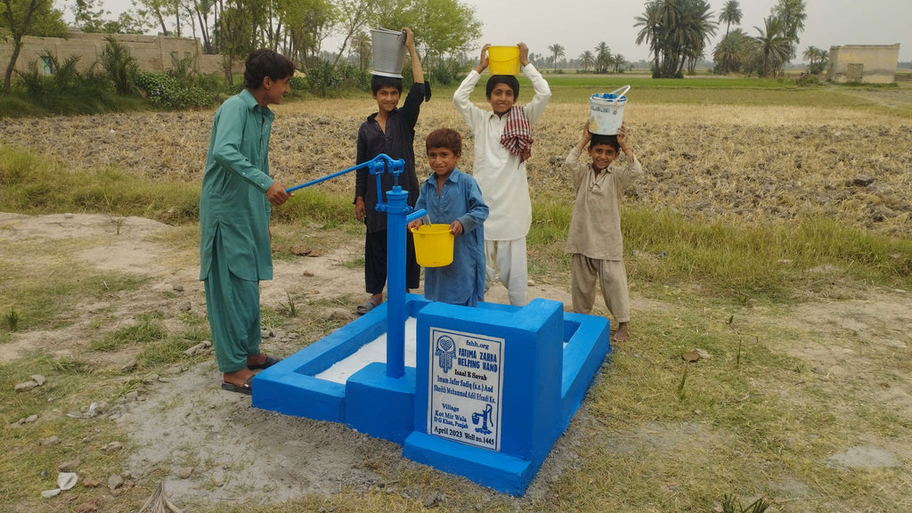 Punjab, Pakistan – Imam Jafer Sadiq (a.s.) And Sheikh Muhammed Adil Efendi Ks – FZHH Water Well# 1445