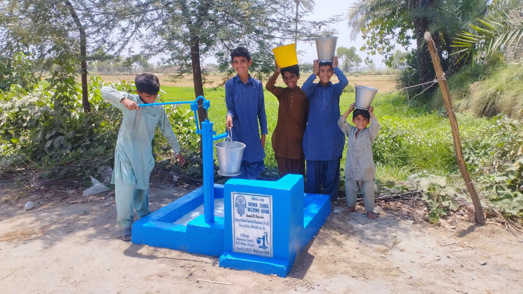 Punjab, Pakistan – Sayyidina Imam Hassan (A.S) Sayyidina Mahdi (A.S) – FZHH Water Well# 1504