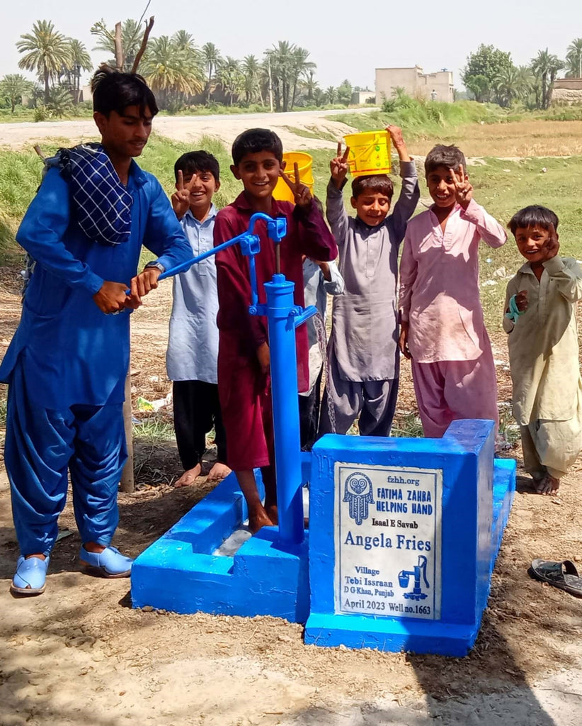 Punjab, Pakistan – Angela Fries – FZHH Water Well# 1663
