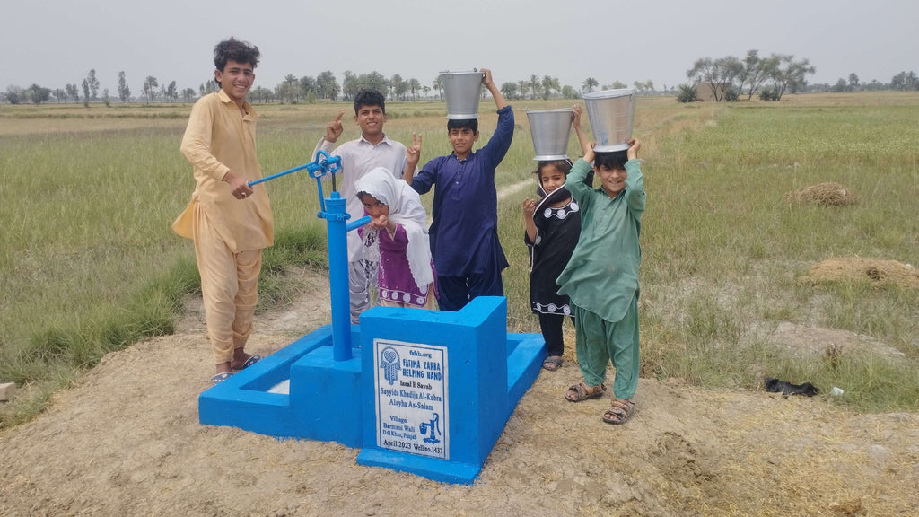 Punjab, Pakistan – Sayyida Khadija Al-kubra Alayha As-Salam – FZHH Water Well# 1437