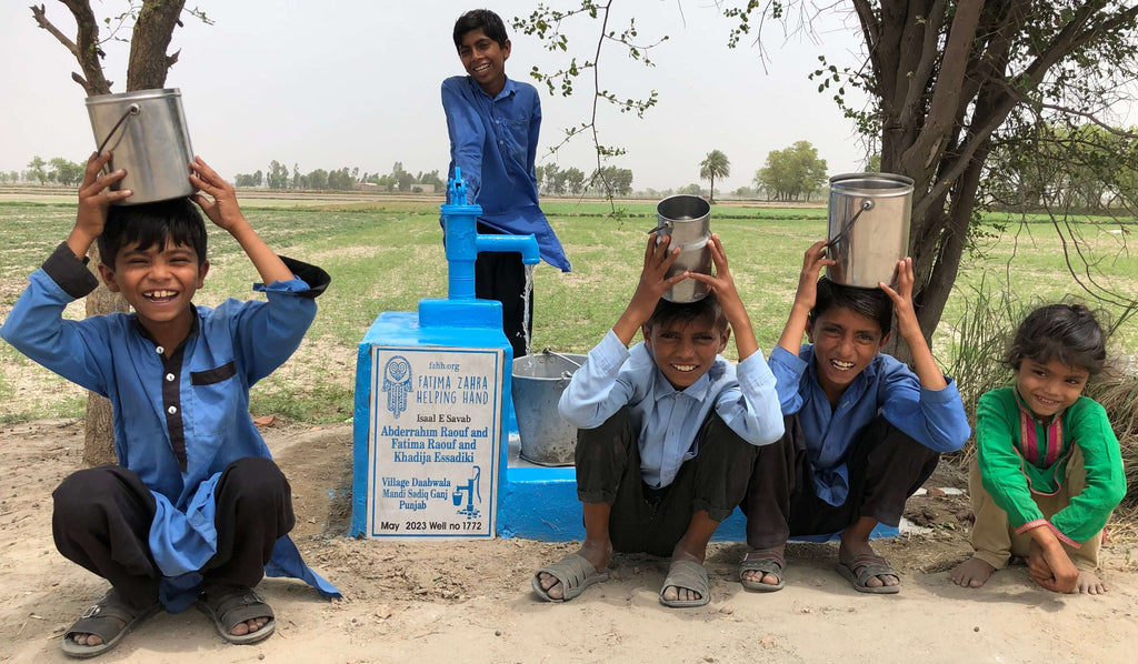 Punjab, Pakistan – Abderrahim Raouf and Fatima Raouf and Khadija Essadiki – FZHH Water Well# 1772