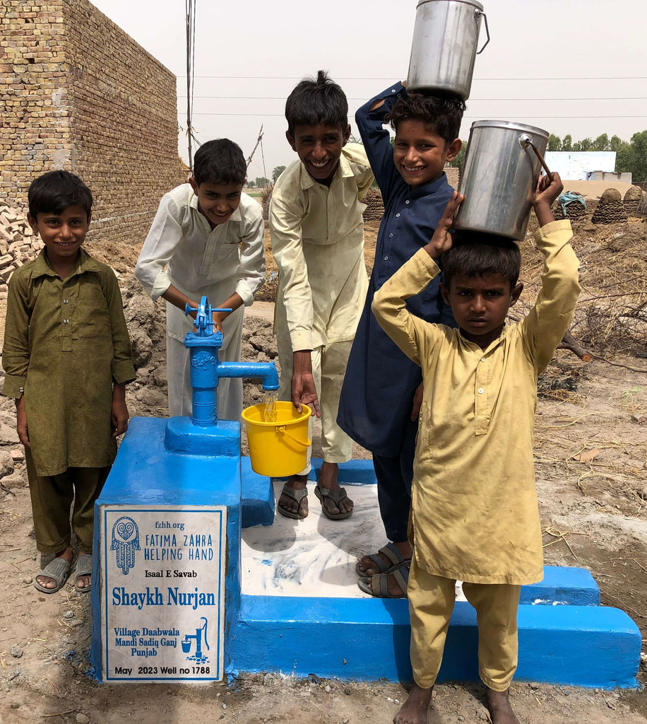Punjab, Pakistan – Shaykh Nurjan – FZHH Water Well# 1788