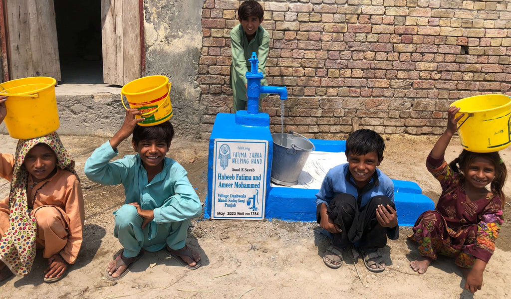 Punjab, Pakistan – Habeeb Fatima and Ameer Mohammed – FZHH Water Well# 1784