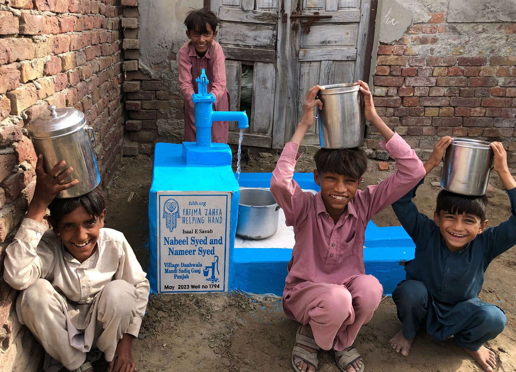 Punjab, Pakistan – Nabeel Syed and Nameer Syed – FZHH Water Well# 1794