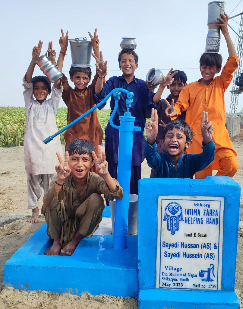 Sindh, Pakistan – Sayedi Hussan AS & Sayedi Hussein – FZHH Water Well# 1735