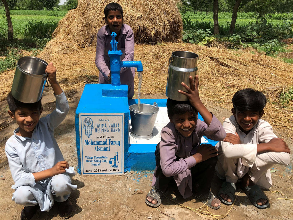 Punjab, Pakistan – Mohammad Faruq Osmani – FZHH Water Well# 1839