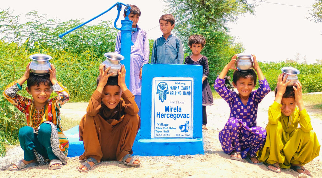 Sindh, Pakistan – Mirela Hercegovac – FZHH Water Well# 1860