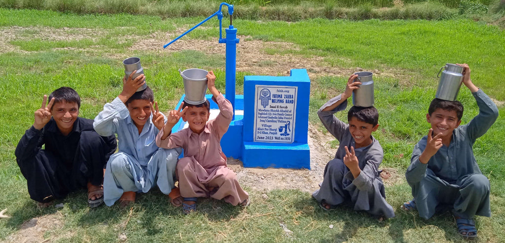 Punjab, Pakistan – Mawlana Shaykh Khalid al-Baghdadi (Q). Ives Family Connor Ishmael Isabella Isha Daniel Ives/Carolina/Fatima – FZHH Water Well# 1850