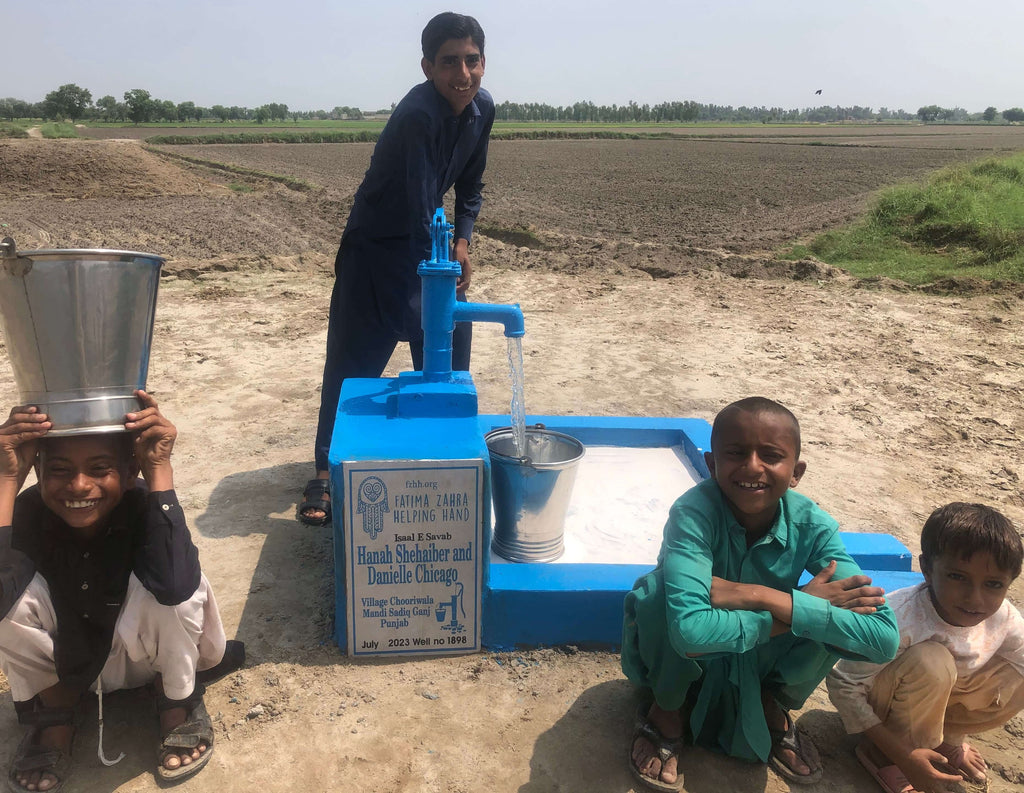Punjab, Pakistan – Hanah Shehaiber and Danielle CHICAGO – FZHH Water Well# 1898