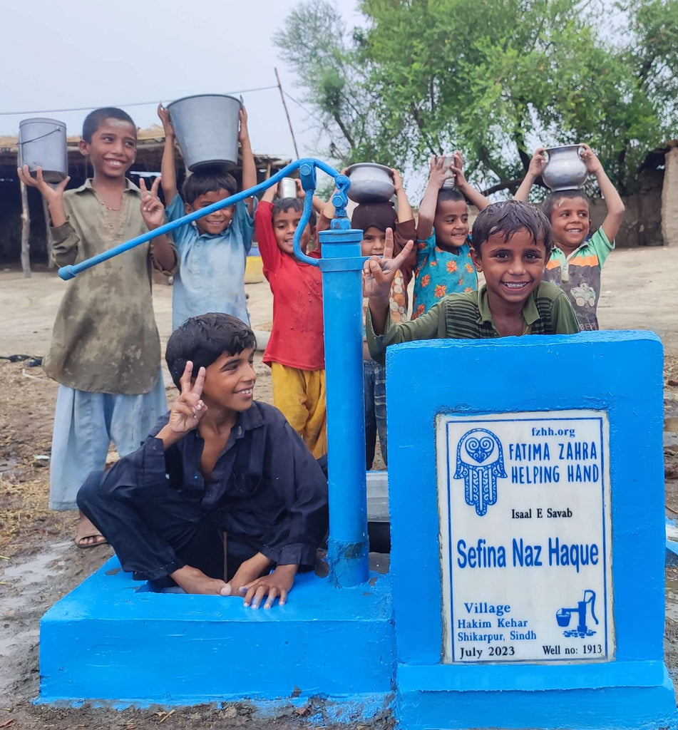 Sindh, Pakistan – Sefina Naz Haque – FZHH Water Well# 1913