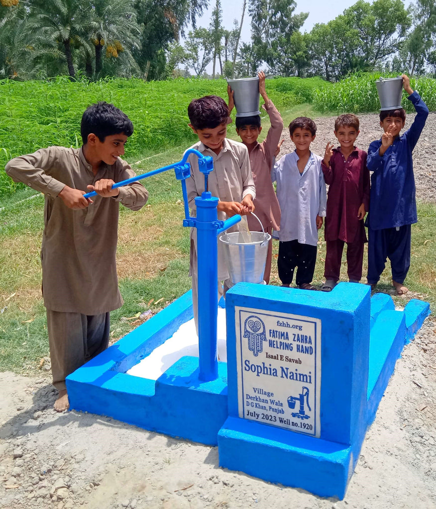 Punjab, Pakistan – Sophia Naimi – FZHH Water Well# 1920