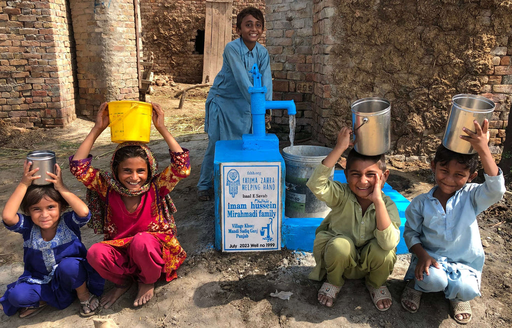 Punjab, Pakistan – Imam Hussein عليه السلام Mirahmadi Family – FZHH Water Well# 1999