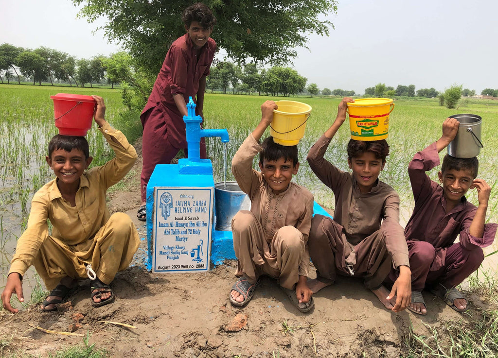 Punjab, Pakistan – Imam Al-Ḥusayn ibn Ali ibn Abi Talib and 72 Holy Martyr – FZHH Water Well# 2088