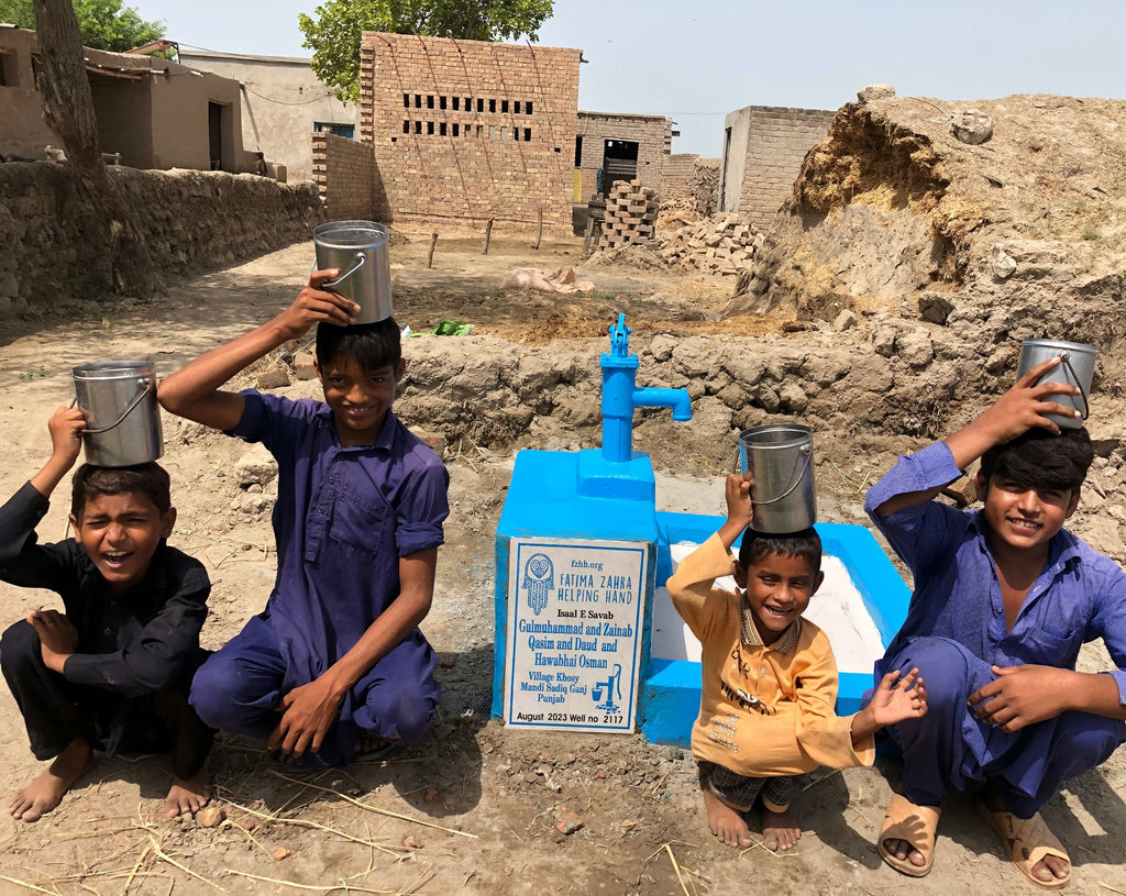Punjab, Pakistan – Gulmuhammad and Zainab Qasim and Daud and Hawabhai Osman – FZHH Water Well# 2117