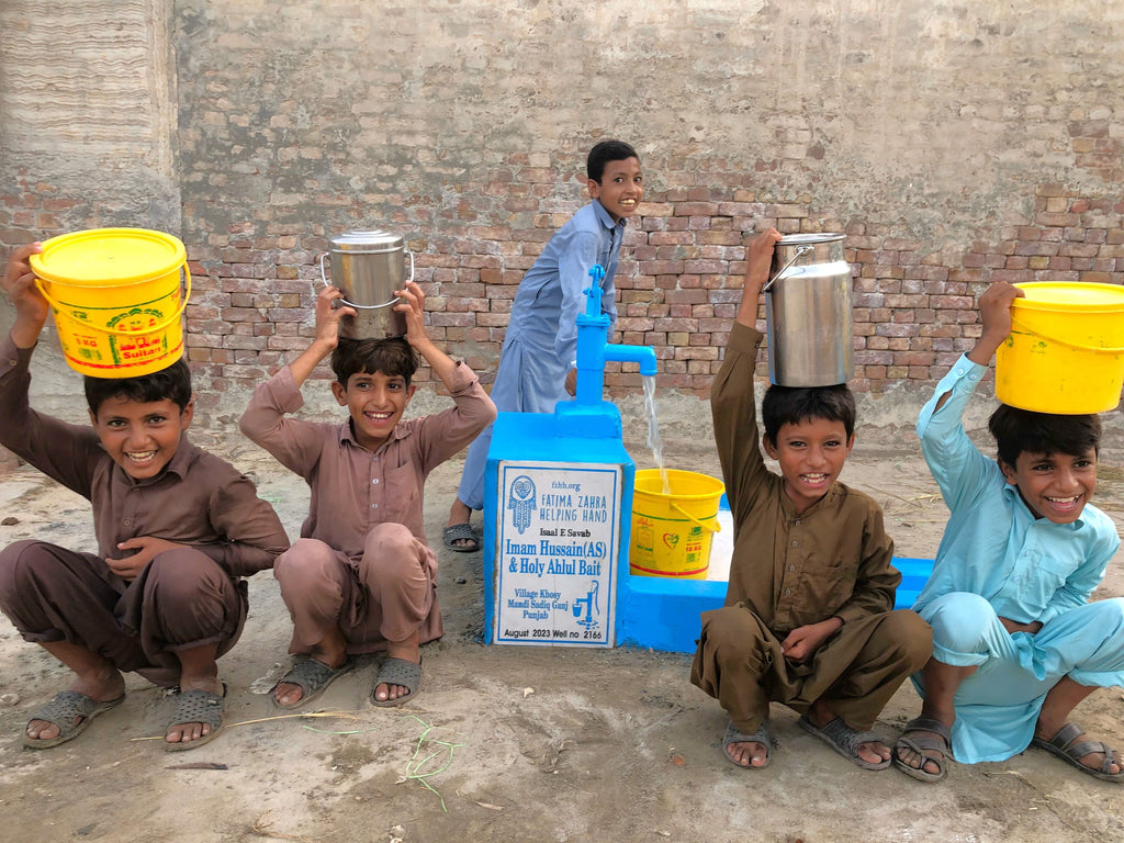 Punjab, Pakistan – Imam Hussain (AS) & Holy Ahlul Bait – FZHH Water Well# 2166