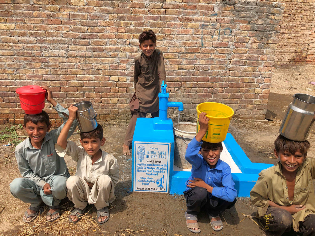 Punjab, Pakistan – Sayyidina imam Hussain a.s, his family, 72 Martyrs of Karbala, Mawlana Shah Bahauddin Naqshband – FZHH Water Well# 2174