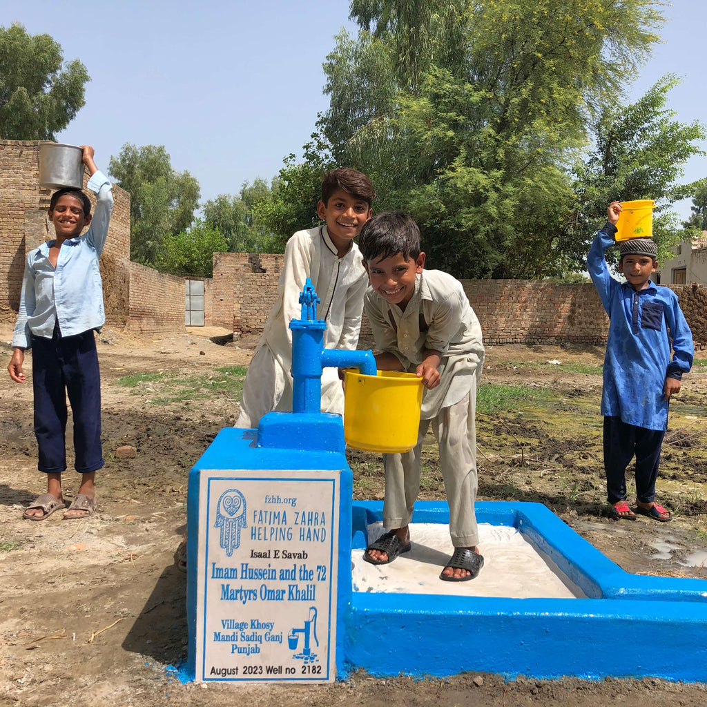 Punjab, Pakistan – Imam Hussein and the 72 Martyrs Omar Khalil – FZHH Water Well# 2182