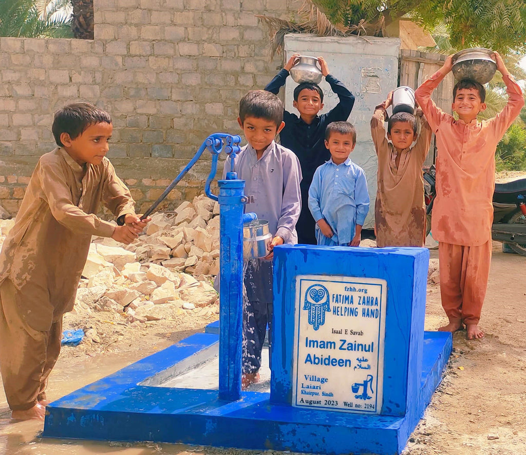 Sindh, Pakistan – Imam Zainul Abideen AS – FZHH Water Well# 2194