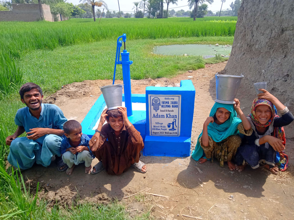 Punjab, Pakistan – Adam Khan – FZHH Water Well# 2138