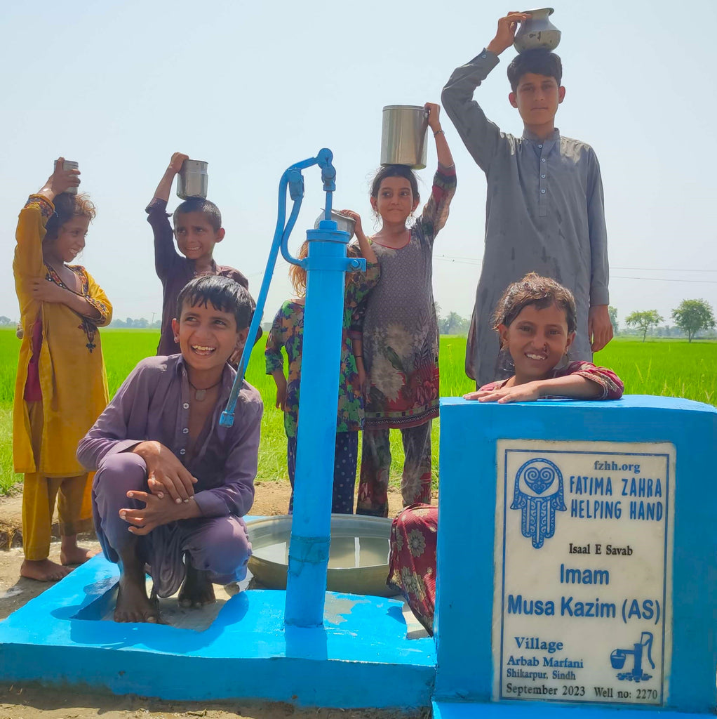 Sindh, Pakistan – Imam Musa Kazim AS – FZHH Water Well# 2270