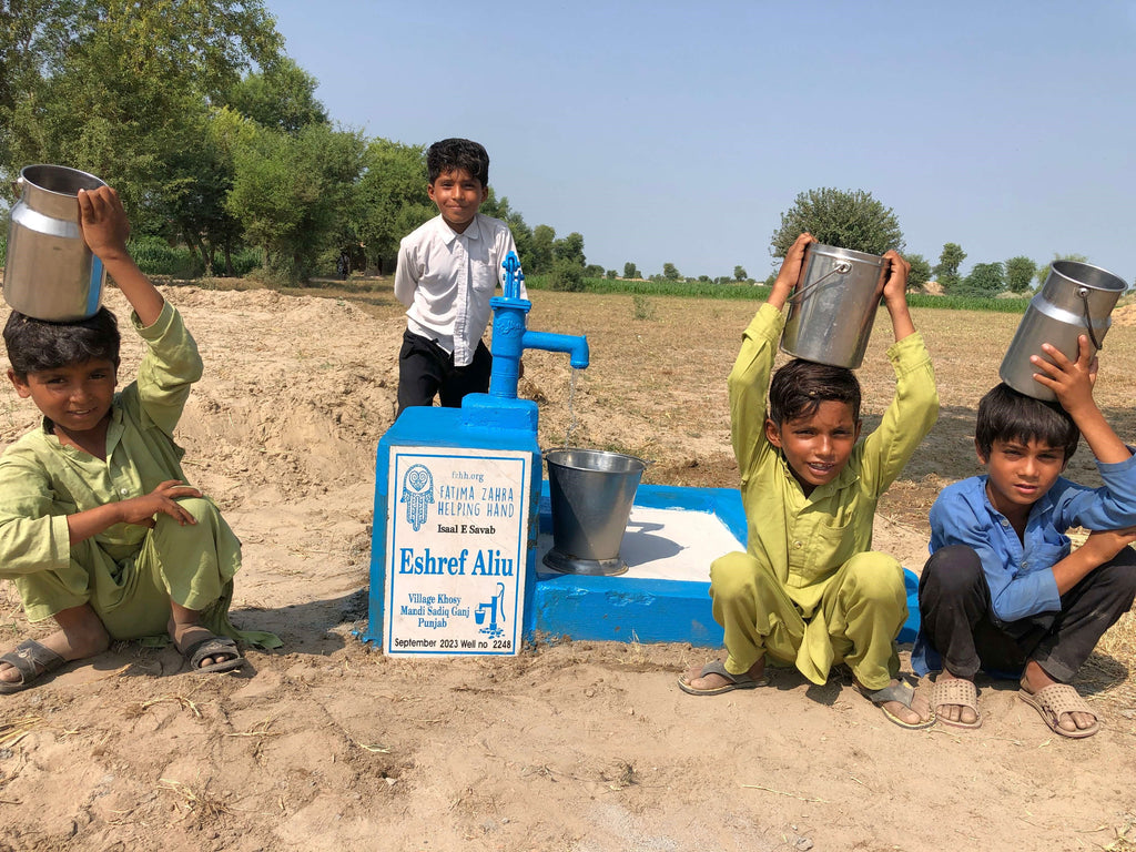 Punjab, Pakistan – Eshref Aliu – FZHH Water Well# 2248