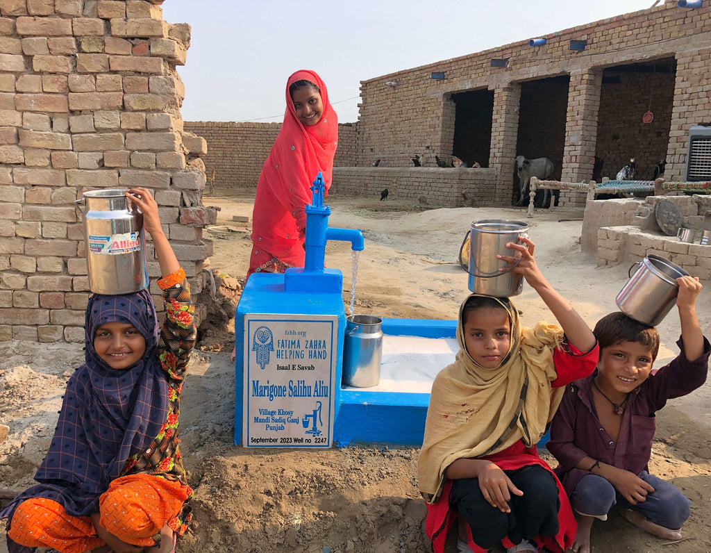 Punjab, Pakistan – Marigone Salihu Aliu – FZHH Water Well# 2247