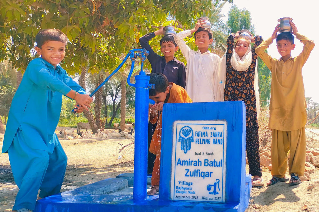 Sindh, Pakistan – Amirah Batul Zulfiqar – FZHH Water Well# 2257