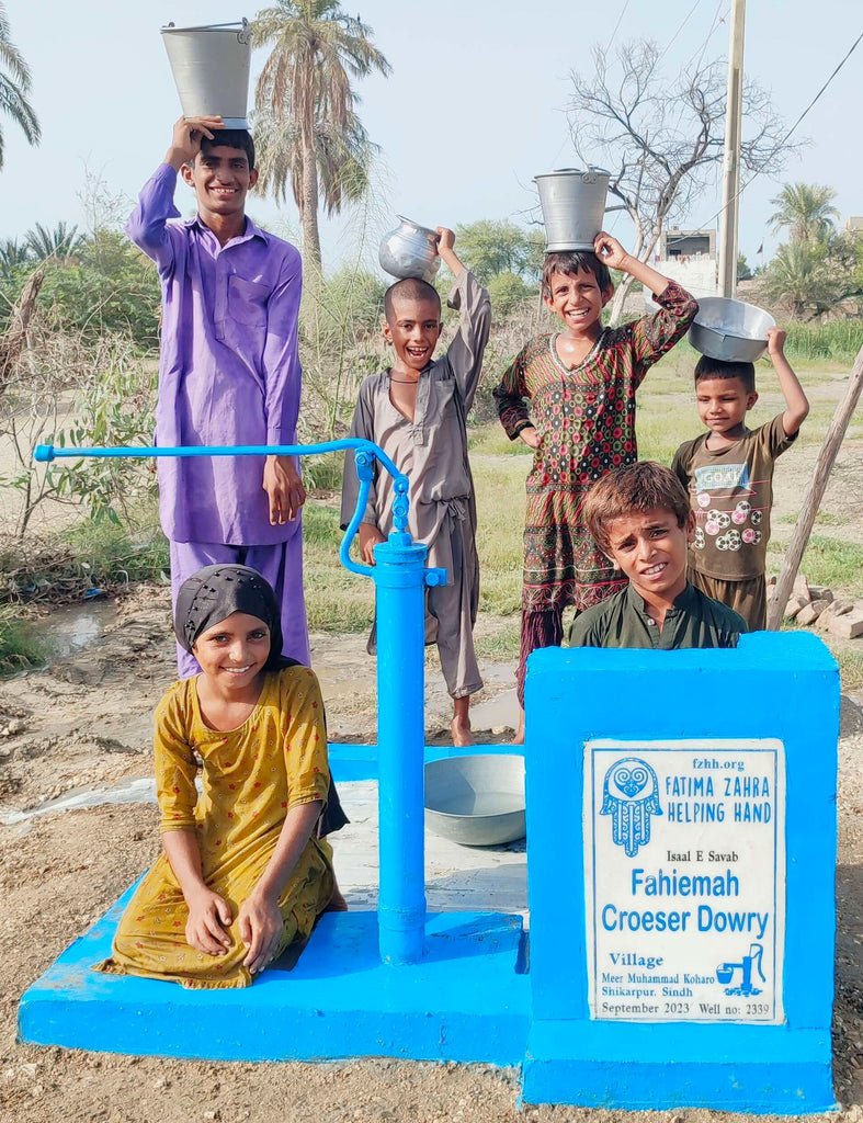 Sindh, Pakistan – Fahiemah Croeser Dowry – FZHH Water Well# 2339