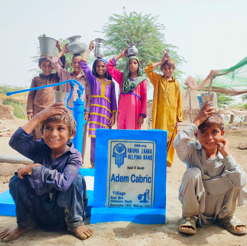 Sindh, Pakistan – Adem Cabric – FZHH Water Well# 2343
