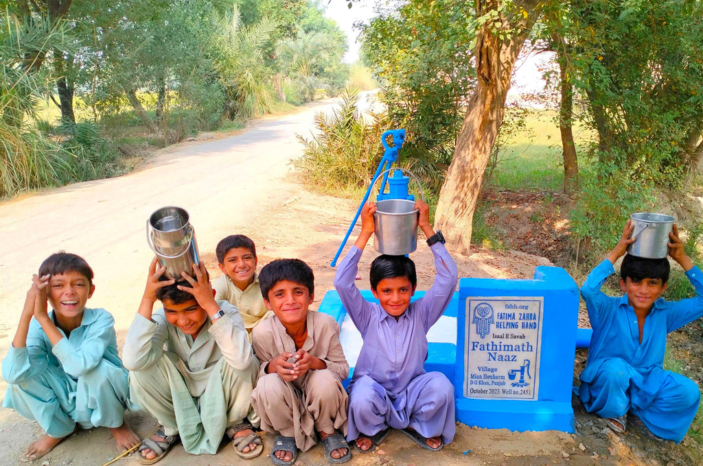 Punjab, Pakistan – Fathimath Naaz – FZHH Water Well# 2451