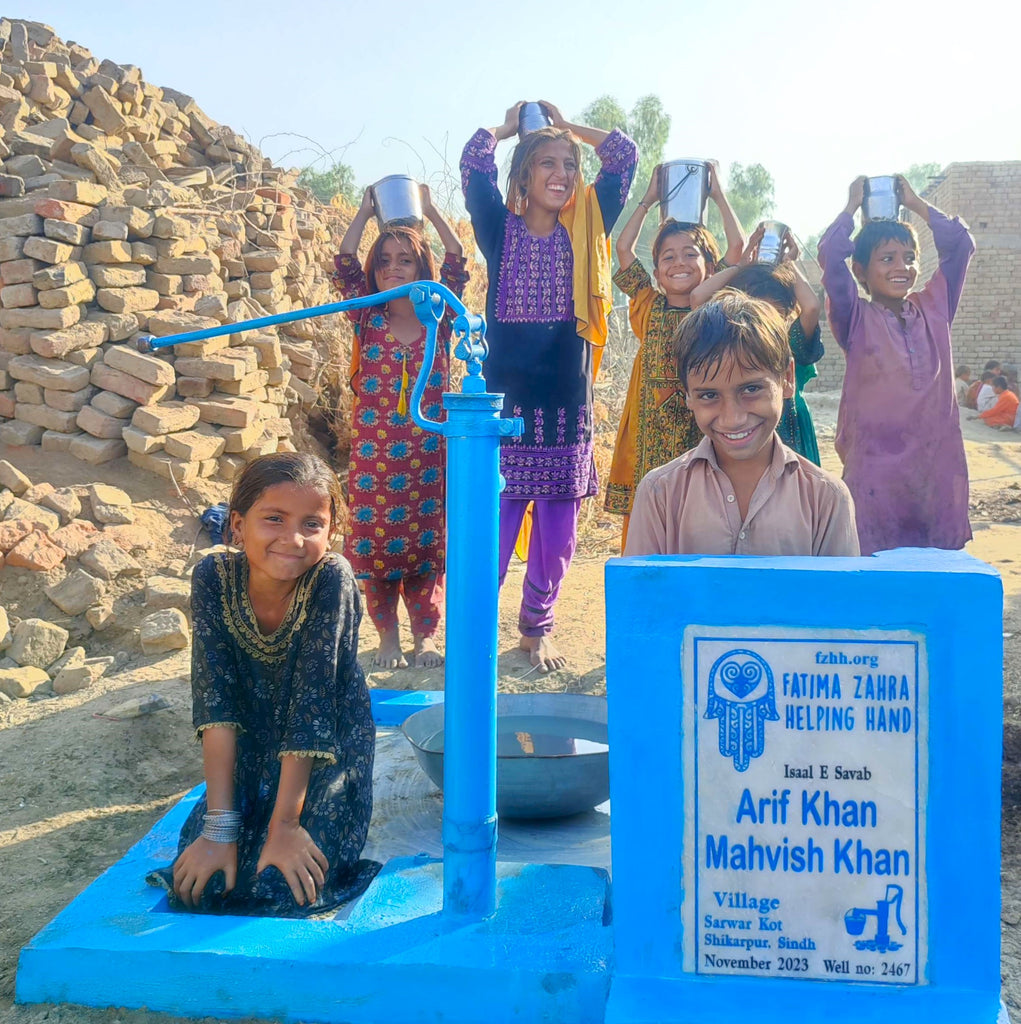 Sindh, Pakistan – Arif Khan Mahvish Khan – FZHH Water Well# 2467