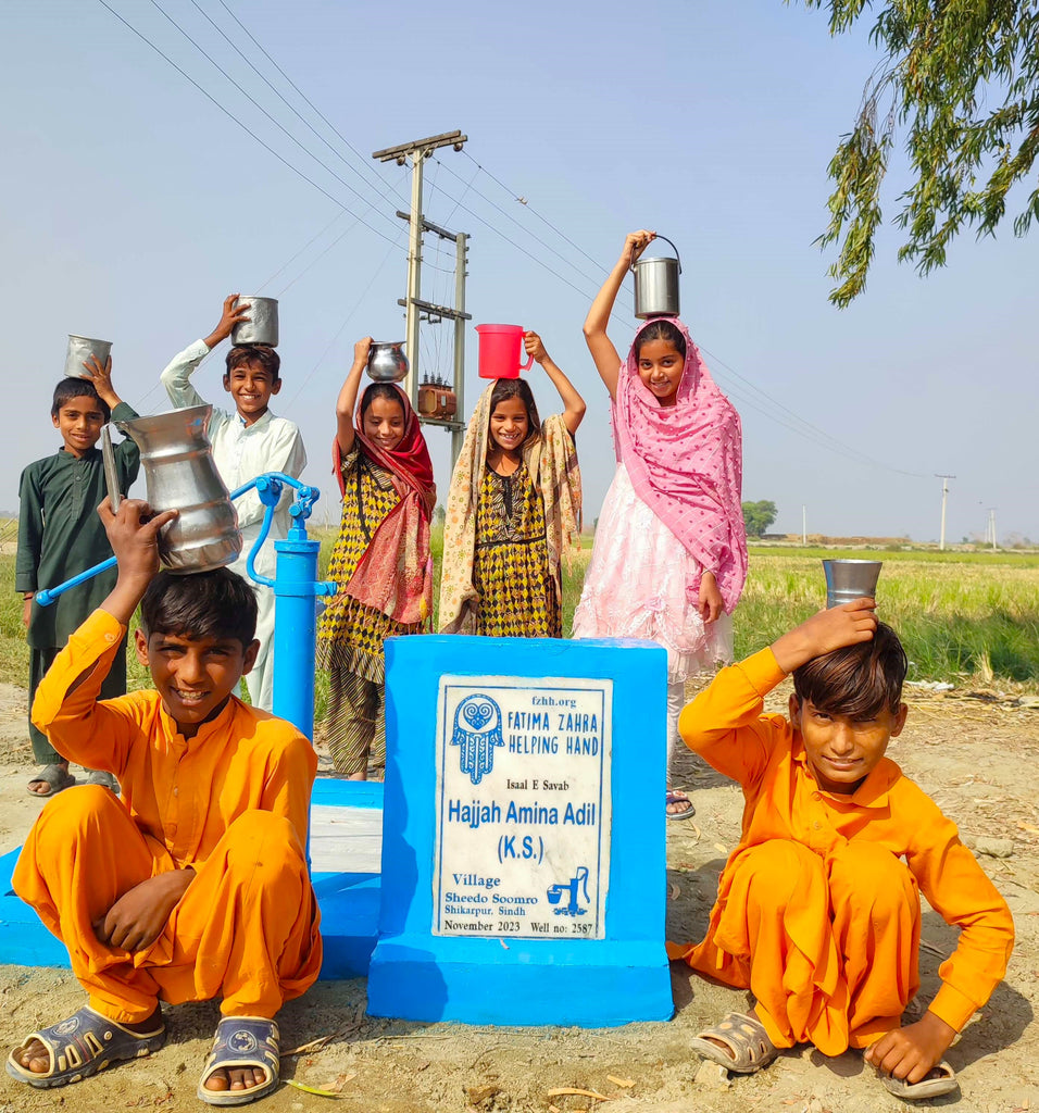 Sindh, Pakistan – Hajjah Amina Adil (KS) – FZHH Water Well# 2587