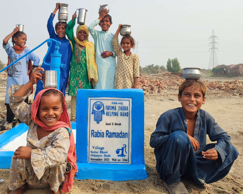 Sindh, Pakistan – Rabia Ramadan – FZHH Water Well# 2566
