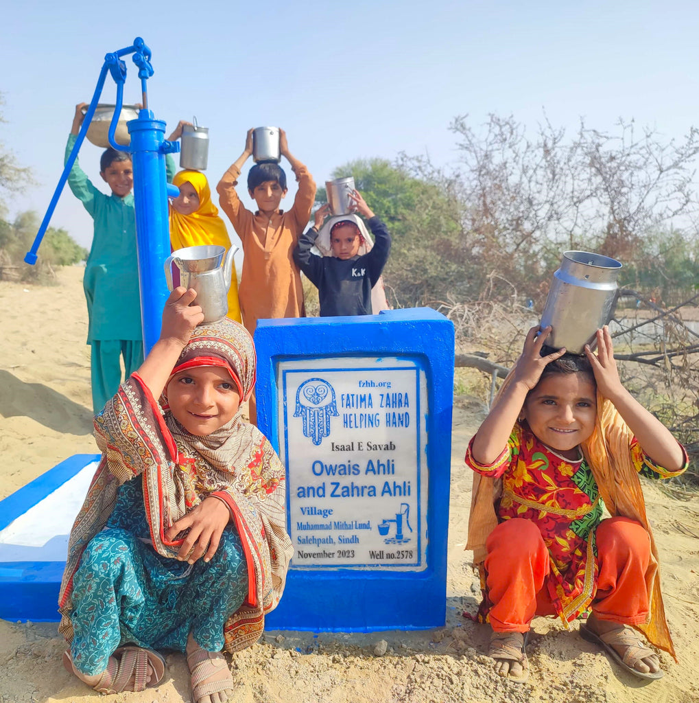 Sindh, Pakistan – Owais Ahli and Zahra Ahli – FZHH Water Well# 2578
