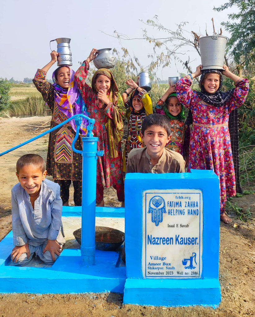 Sindh, Pakistan – Nazreen Kauser – FZHH Water Well# 2586