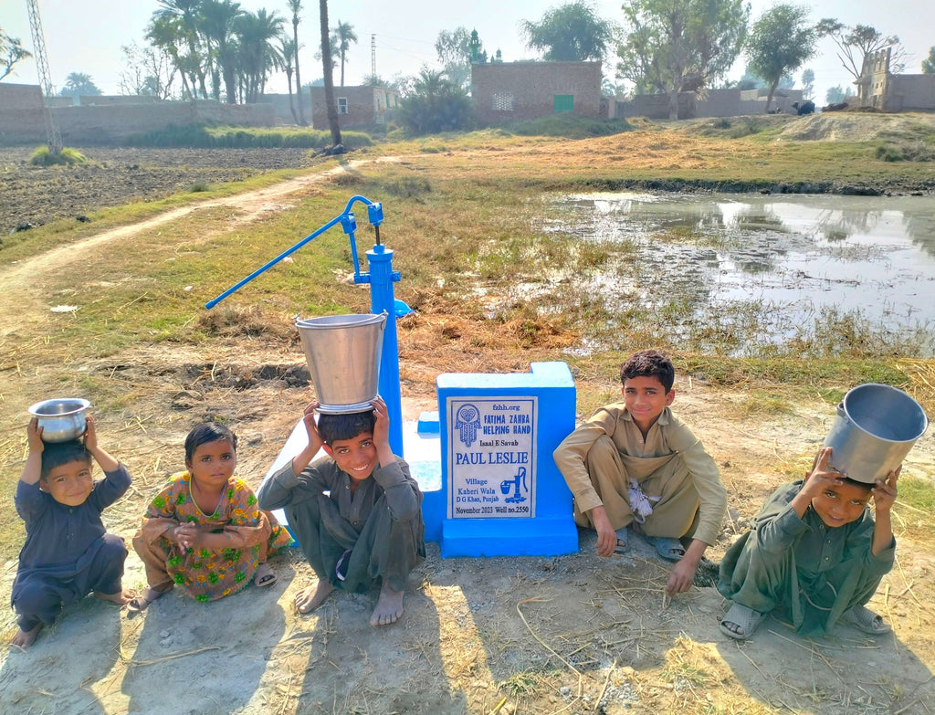 Punjab, Pakistan – PAUL LESLIE – FZHH Water Well# 2550