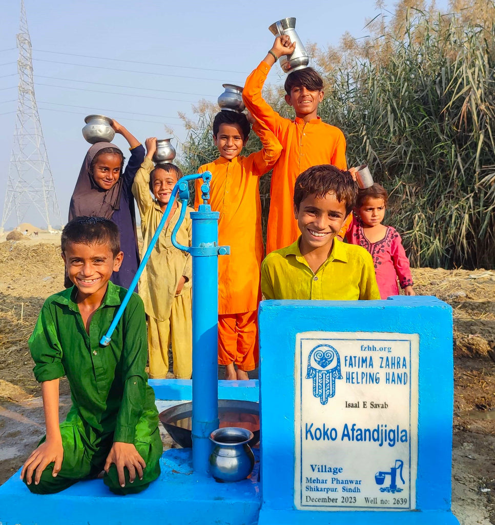 Sindh, Pakistan – Koko Afandjigla – FZHH Water Well# 2639