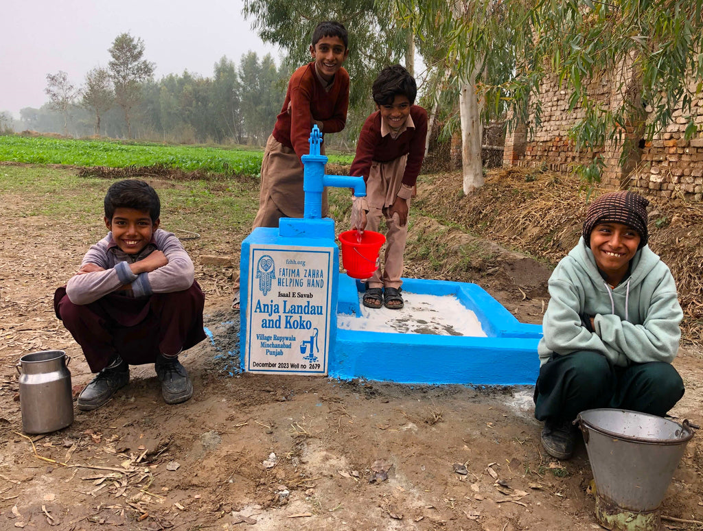 Punjab, Pakistan – Anja Landau and Koko – FZHH Water Well# 2679