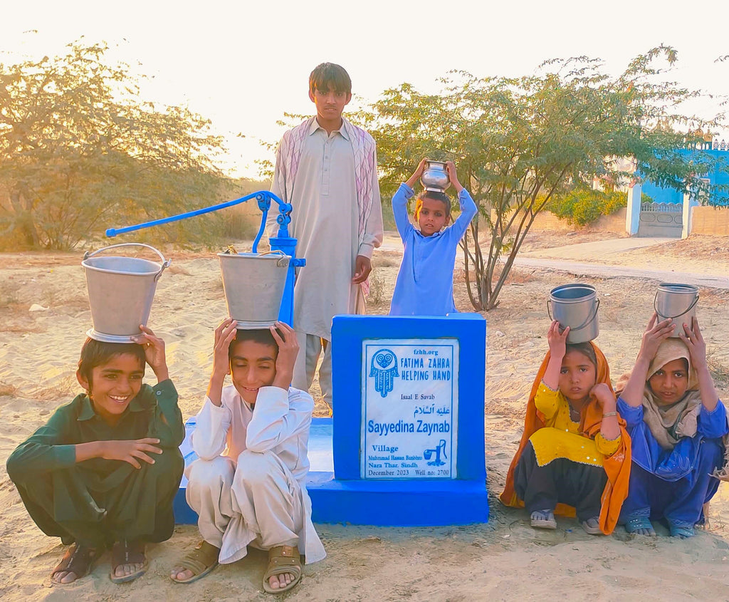 Sindh, Pakistan – Sayyedina Zaynab AS – FZHH Water Well# 2700