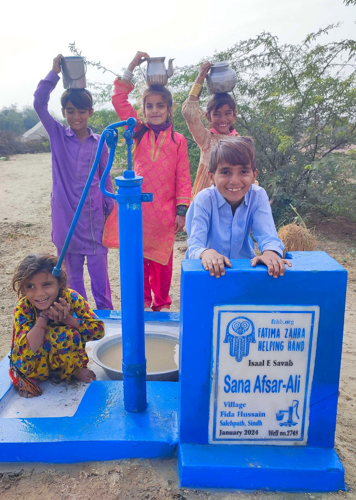 Sindh, Pakistan – Sana Afsar-Ali – FZHH Water Well# 2748