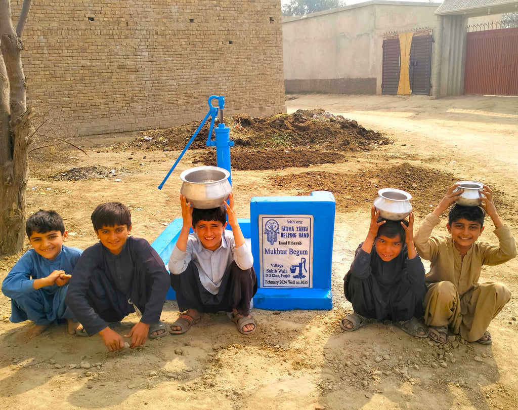 Punjab, Pakistan – Mukhtar Begum – FZHH Water Well# 3035